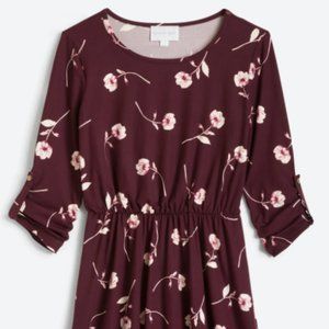 French Grey Murphy Brushed Knit Dress